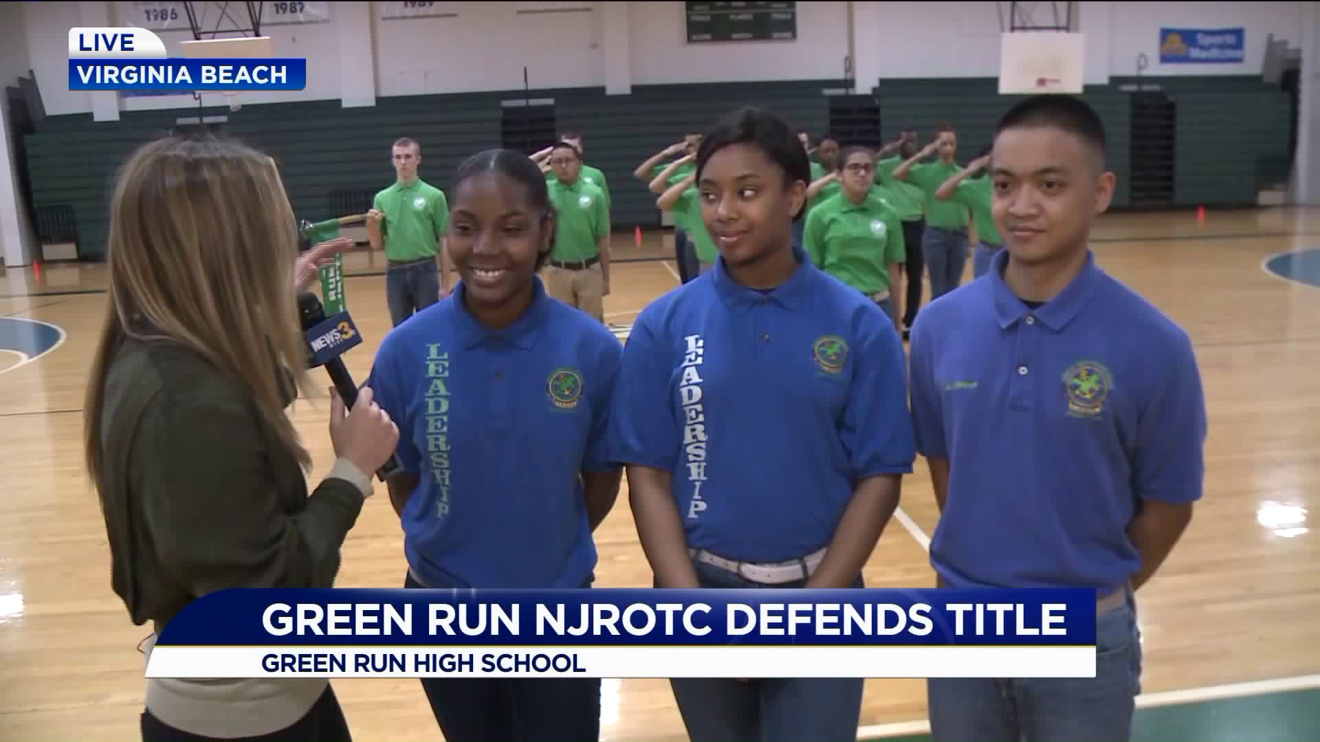Green Run Njrotc Prepares To Defend Navy National Title In Pensacola