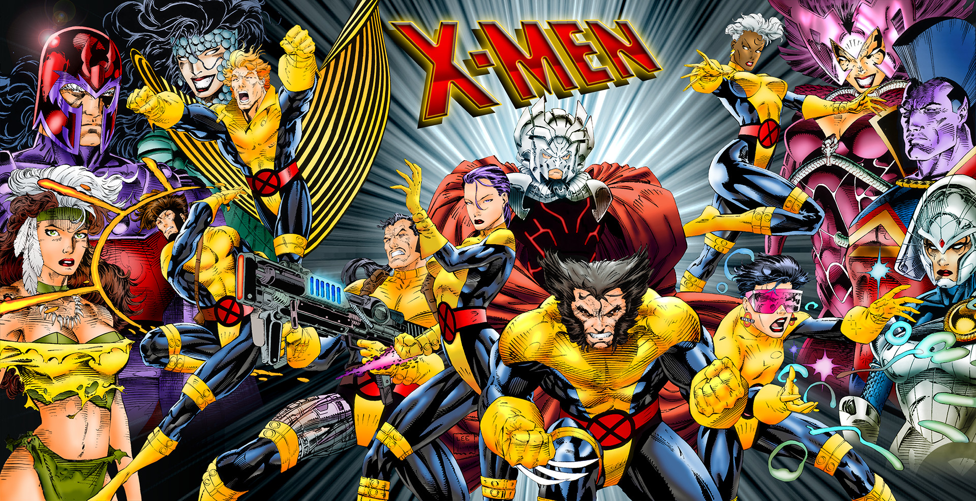 X Men Marvel Ics HD Wallpaper Cartoon Animation
