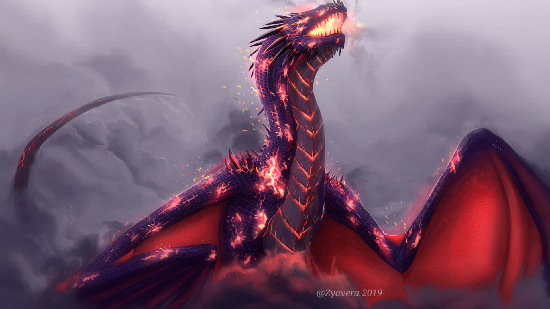 Epic Dragon 4k Wallpaper