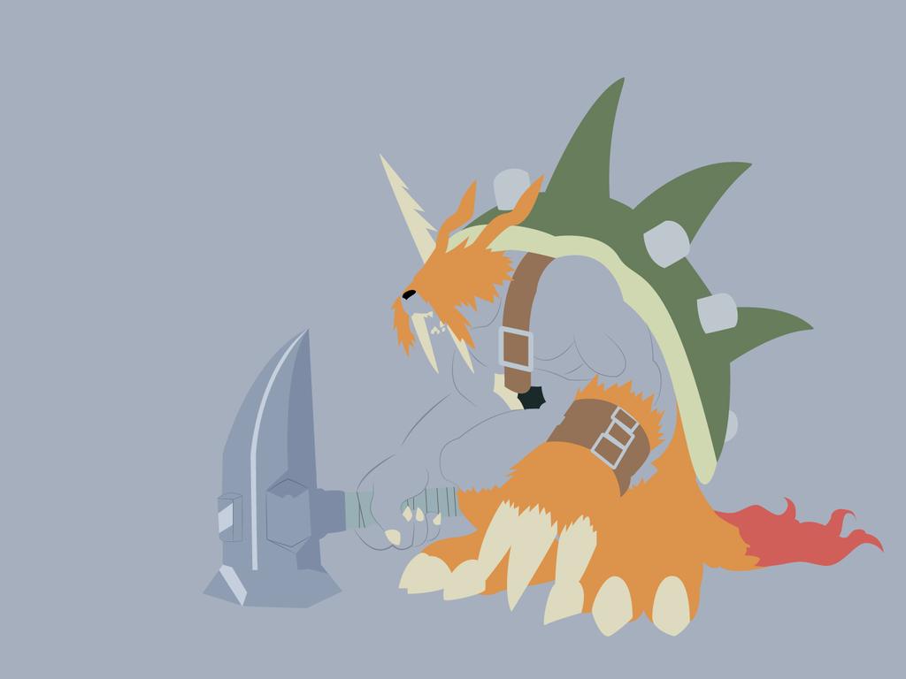 Minimalist Zudomon By Mp03095