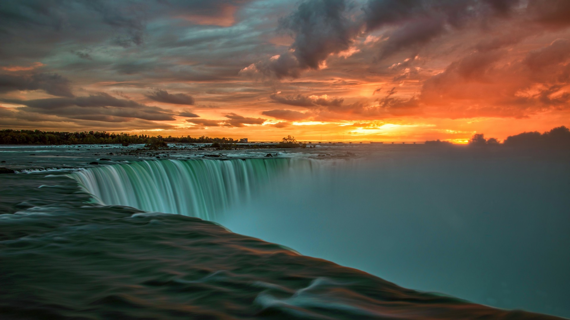 [77+] Niagara Falls Background on WallpaperSafari