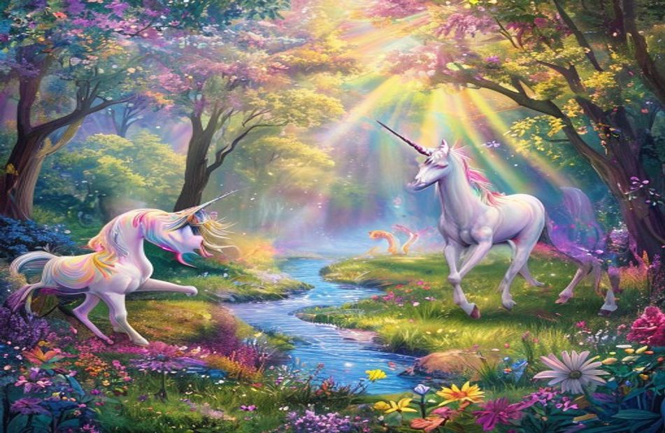 Unicorns Background