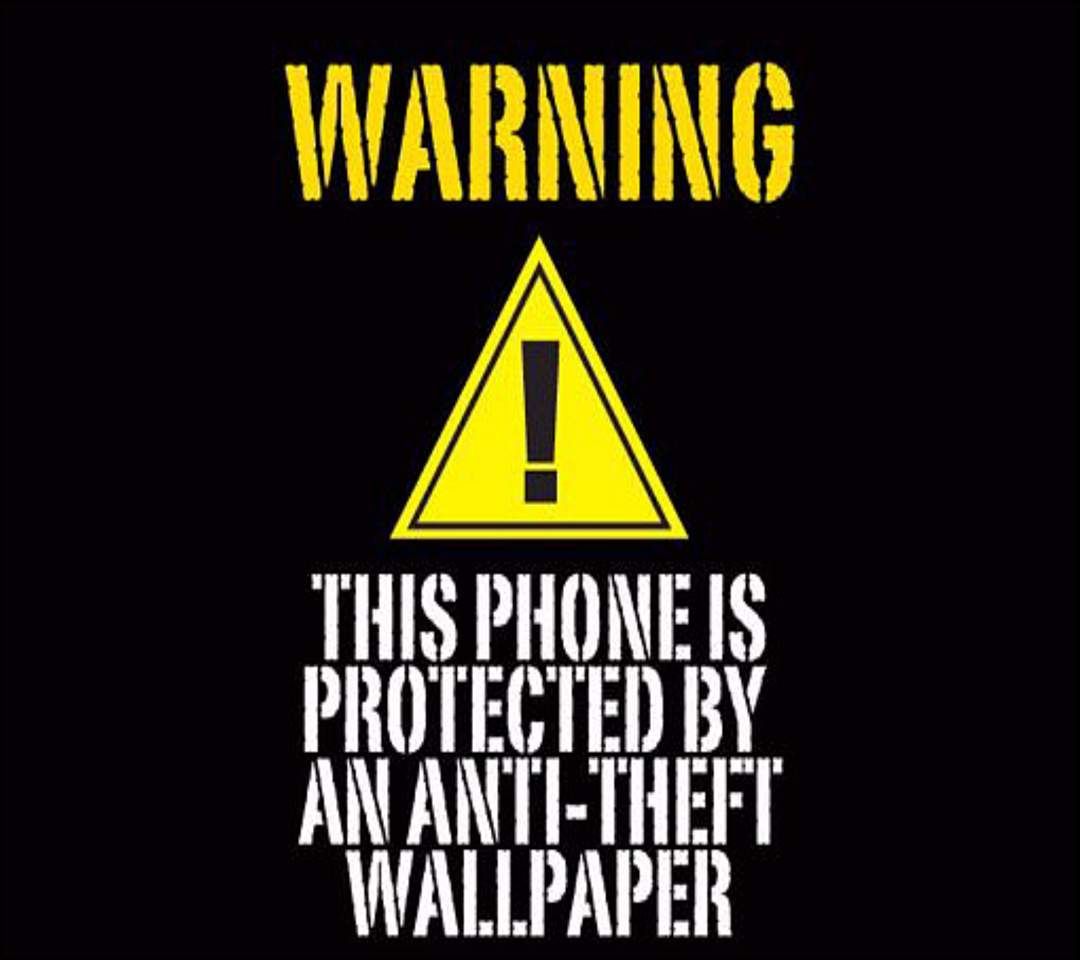 Warning Lock Screen PHONELOCKSCREENS Screen wallpaper Lock