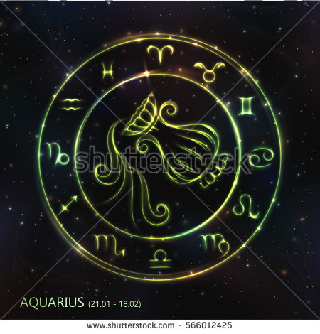 Aquarius Stock Image Royalty Vectors