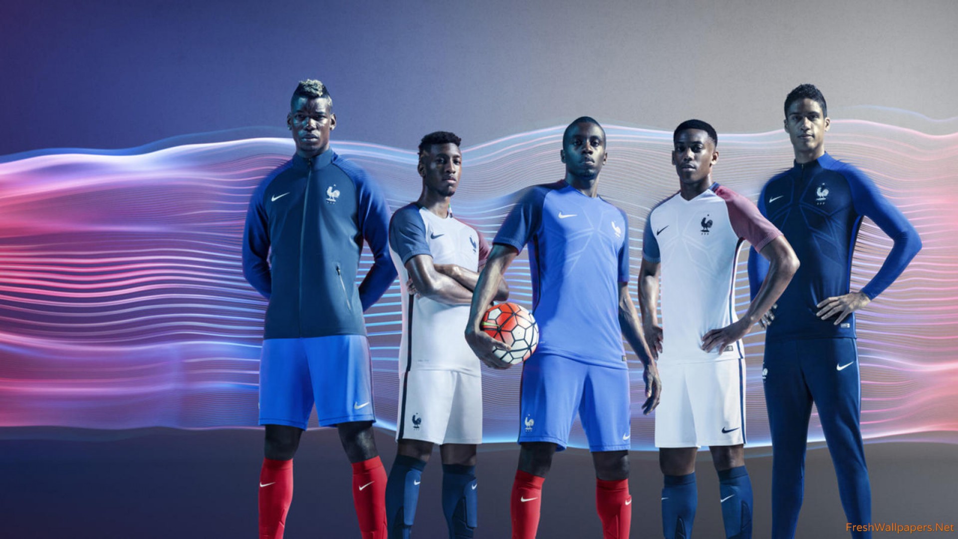 France Team Euro Nike Soccer Kit Wallpaper Freshwallpaper