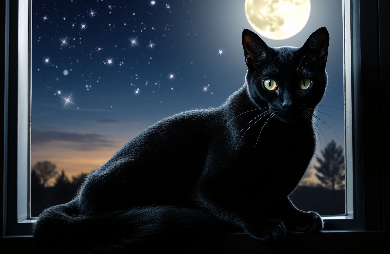 Black Cat Wallpaper For Computer