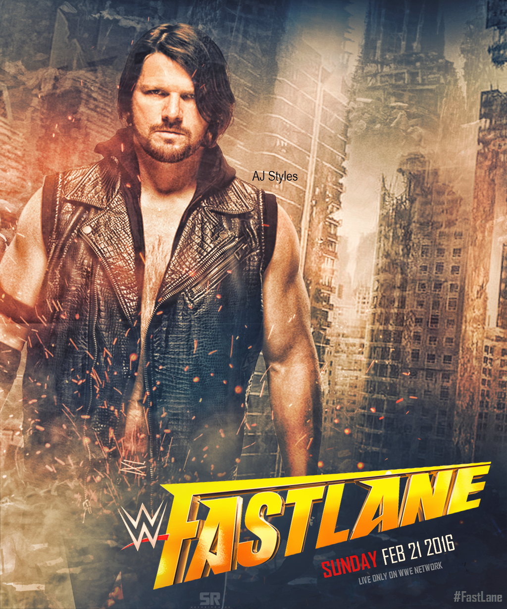 Wwe Fastlane Poster HD By Subinraj