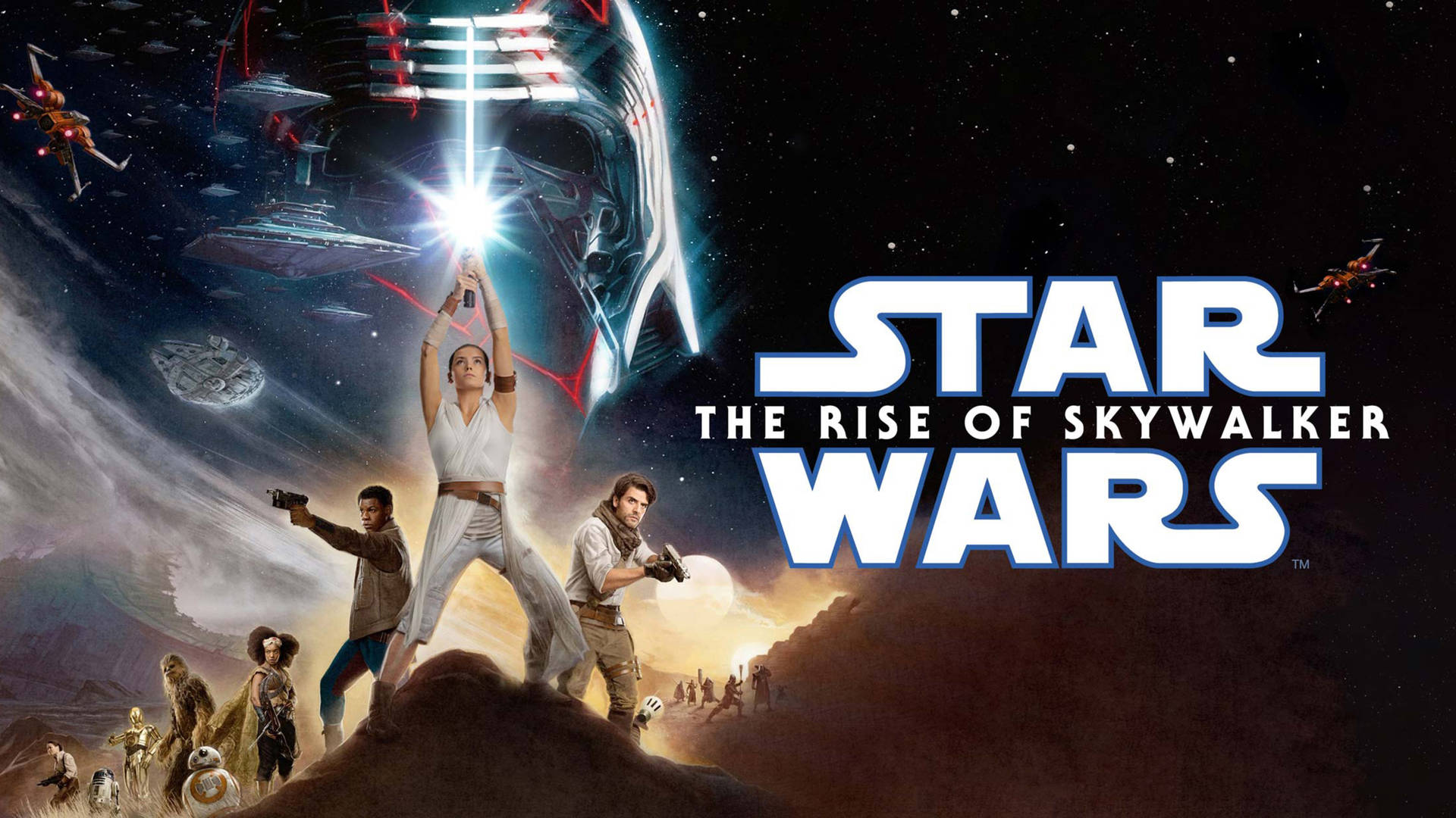 Rise Of Skywalker X Star Wars Wallpaper