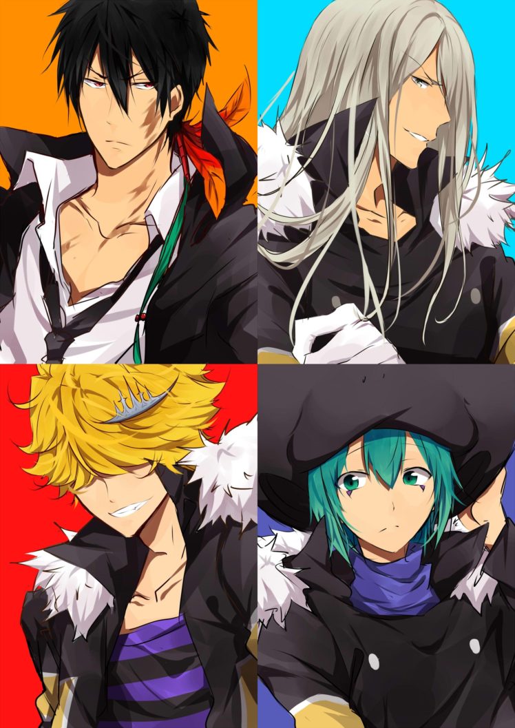 Katekyo Hitman Reborn Xanxus Fran Superbi Squalo Belphegor