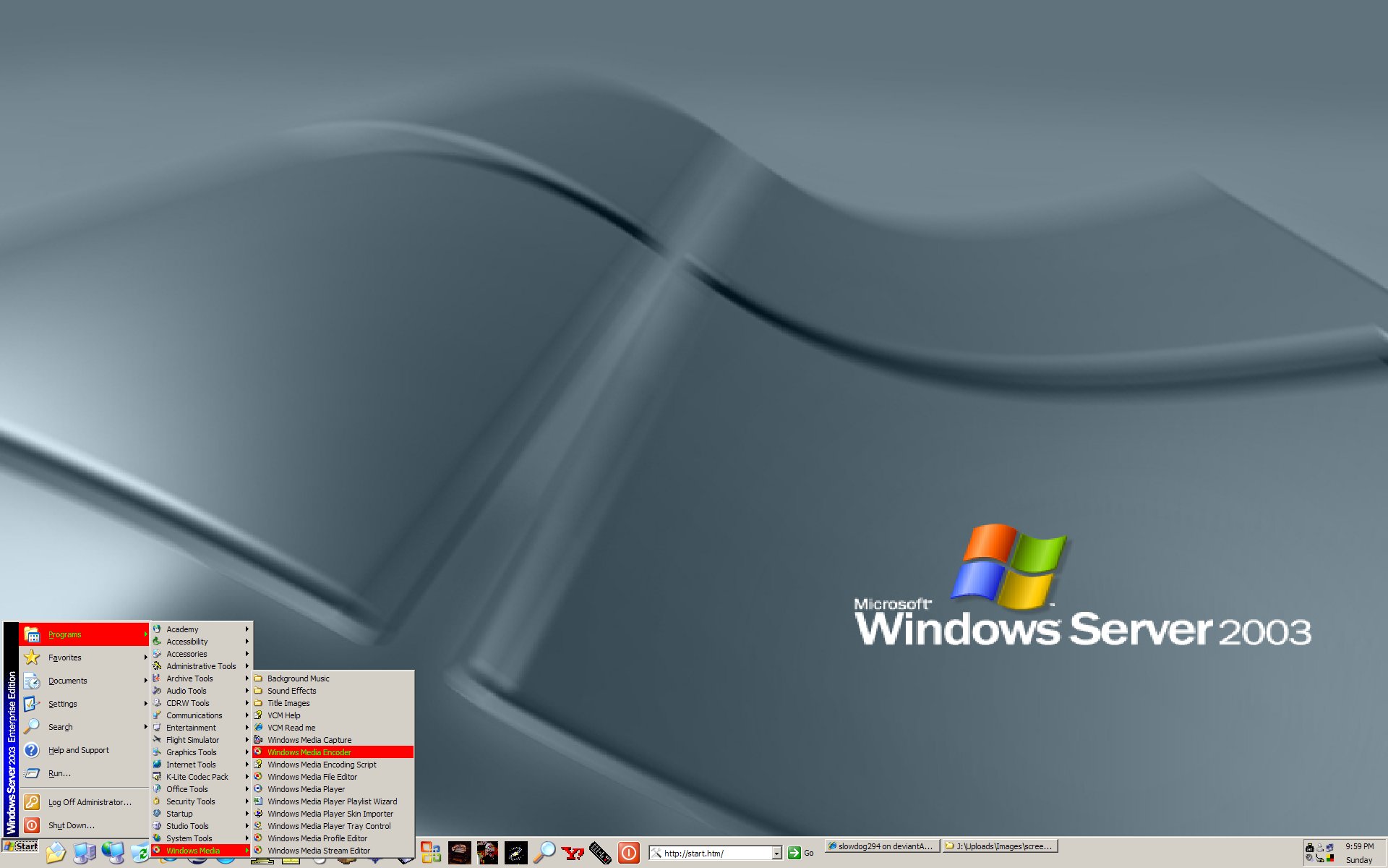 Windows Server 2003 by slowdog294 on