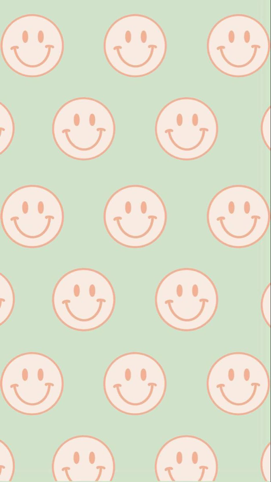 Preppy Smiley Face Wallpaper