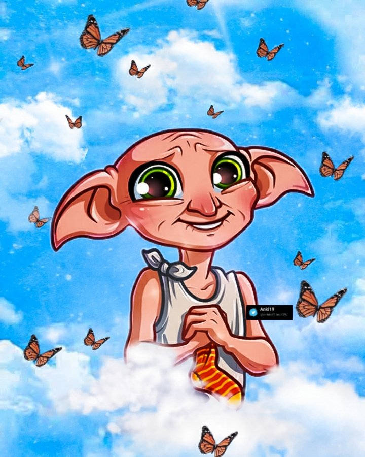 Cute Dobby From Harry Potter Fanart Srxggy20Tu52N56K Wallpaper