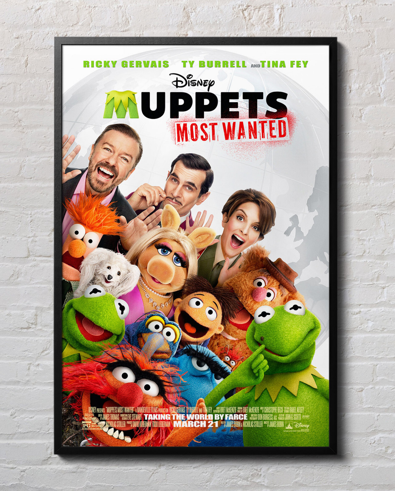 The Muppets Most Wanted Poster Wallpaper