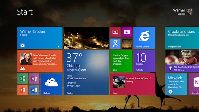 How To Customize The Surface Start Screen