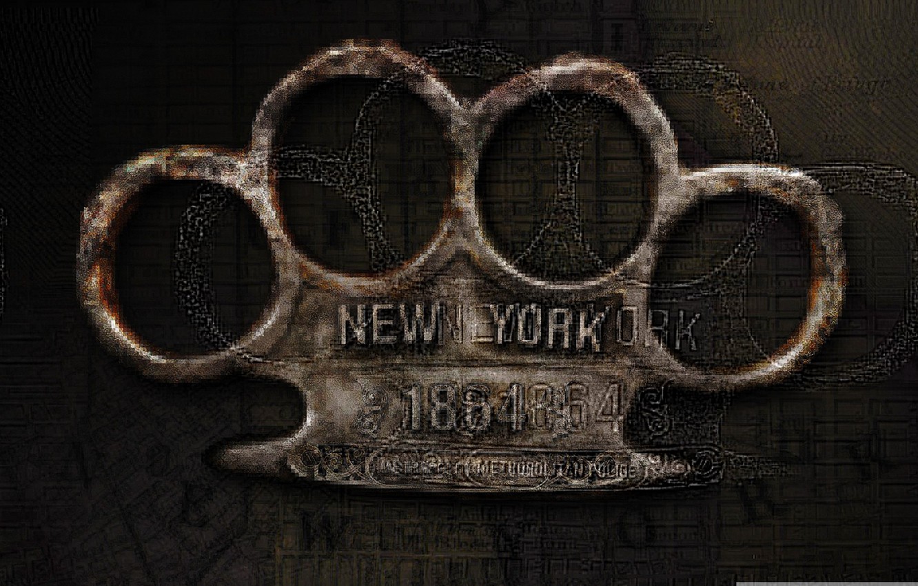Wallpaper The Inscription Police New York Knuckles