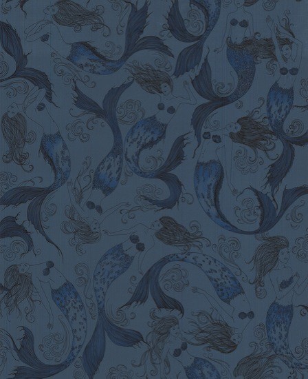 Mermaids Wallpaper Contemporary By Design Public