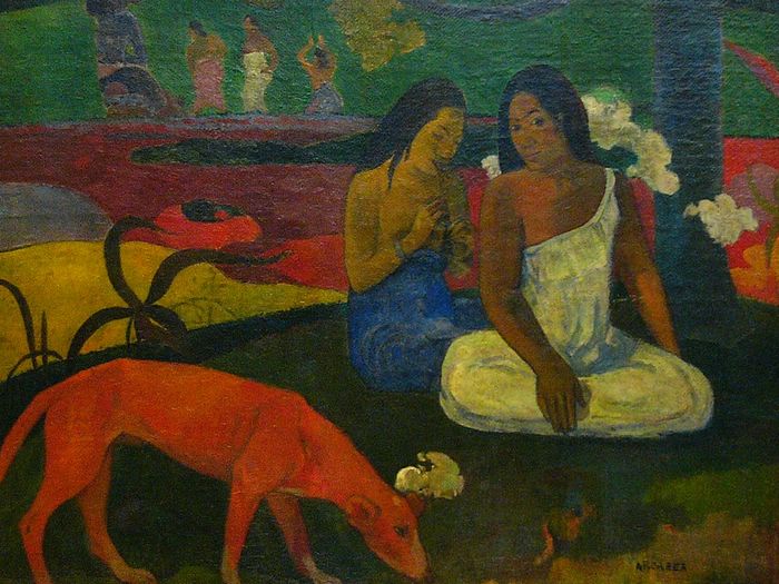 Fine Art Painting Gauguin Paul Arearea Joyeusetes