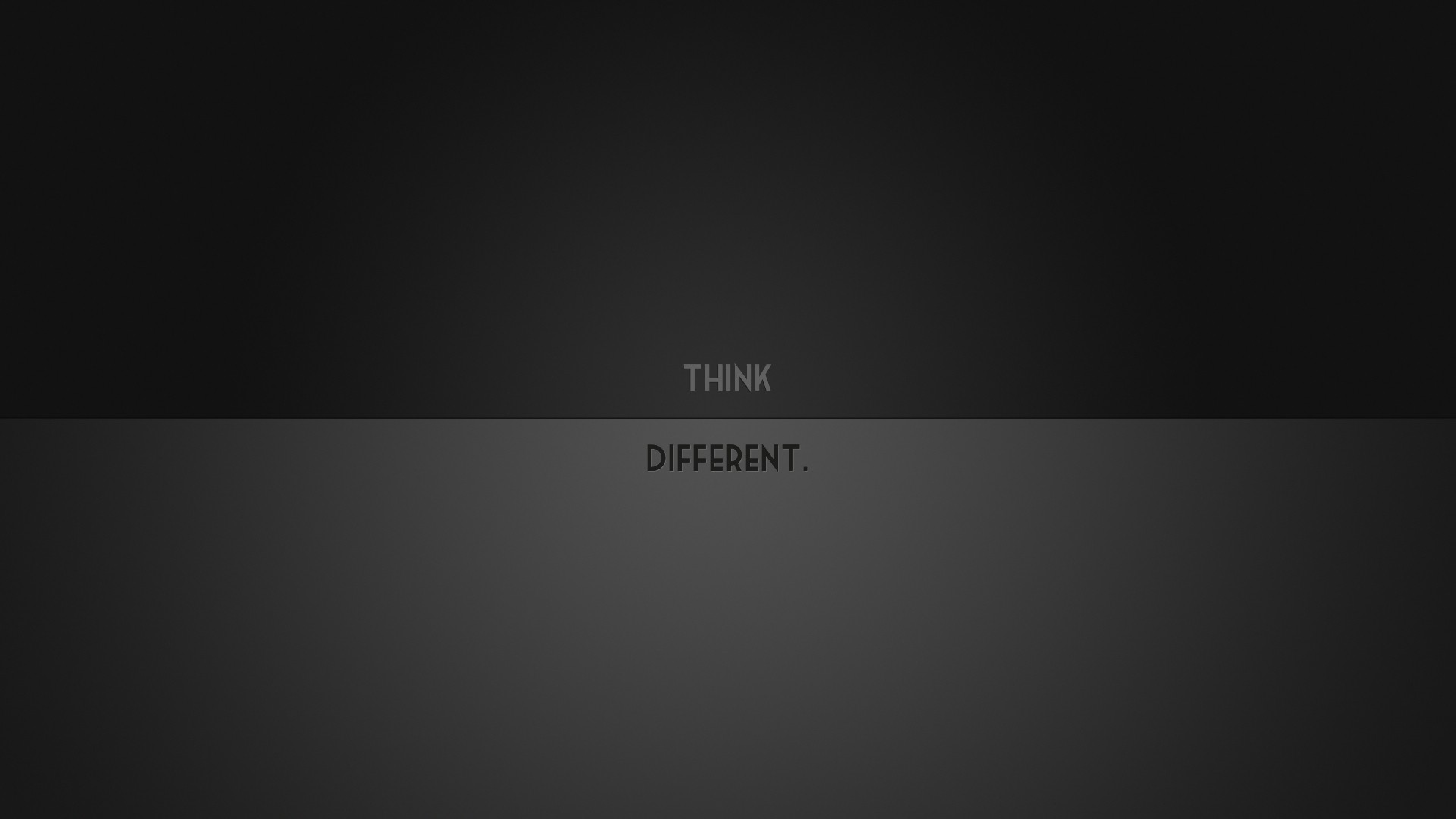 Think Different High Definition Wallpaper HD