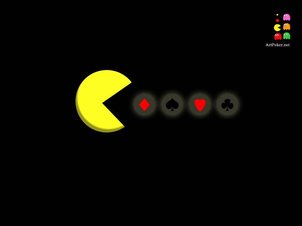Pacman Wallpaper When And Poker E Together