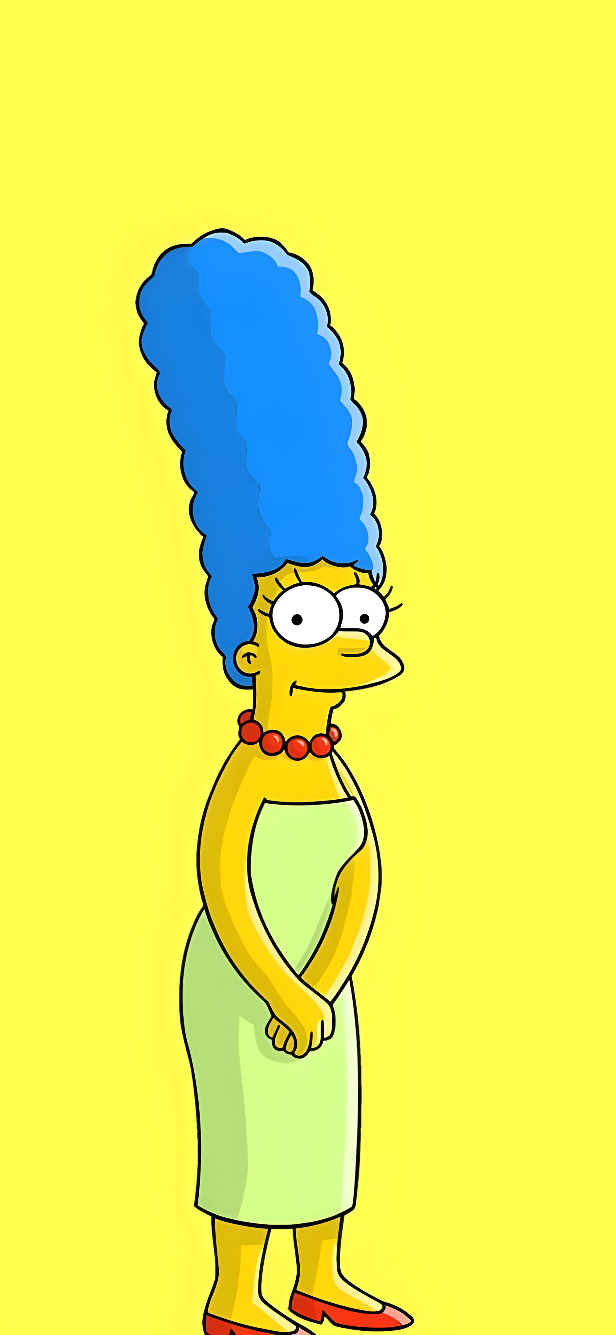 Marge Simpson Yellow Wallpaper