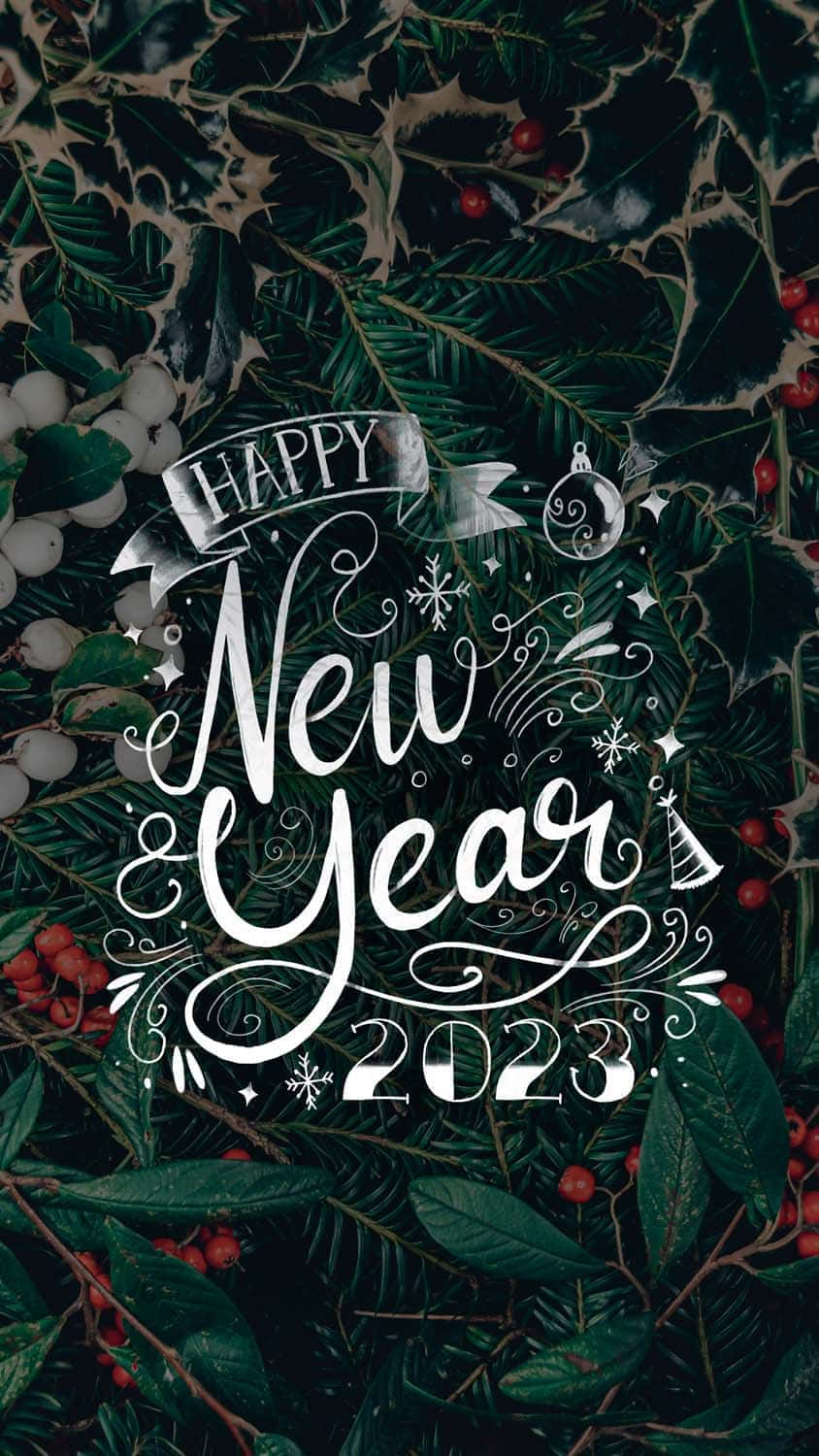 Happy New Year Phone Wallpaper