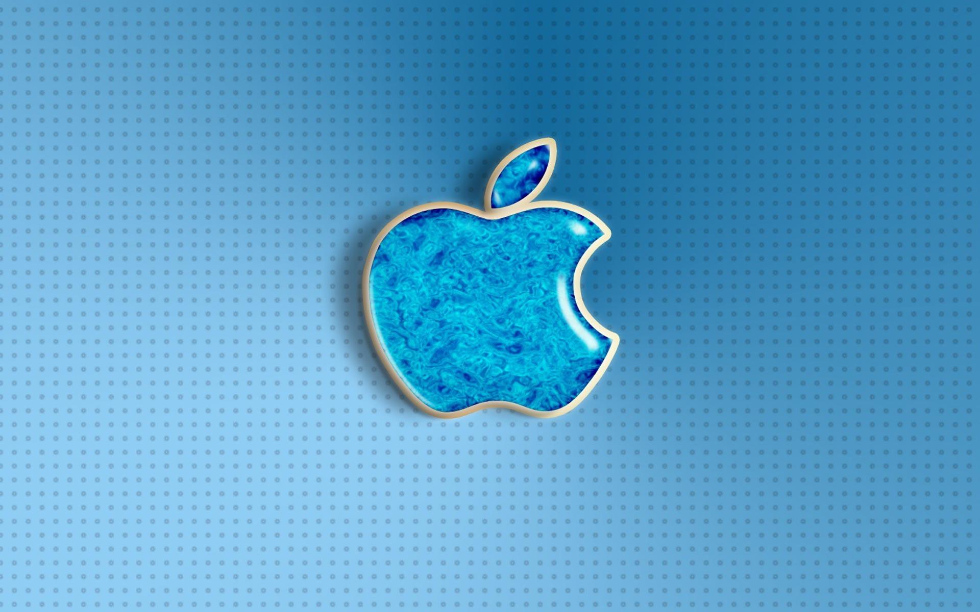 Logo Mac Computers Macintosh Blue apple logo Apple HD