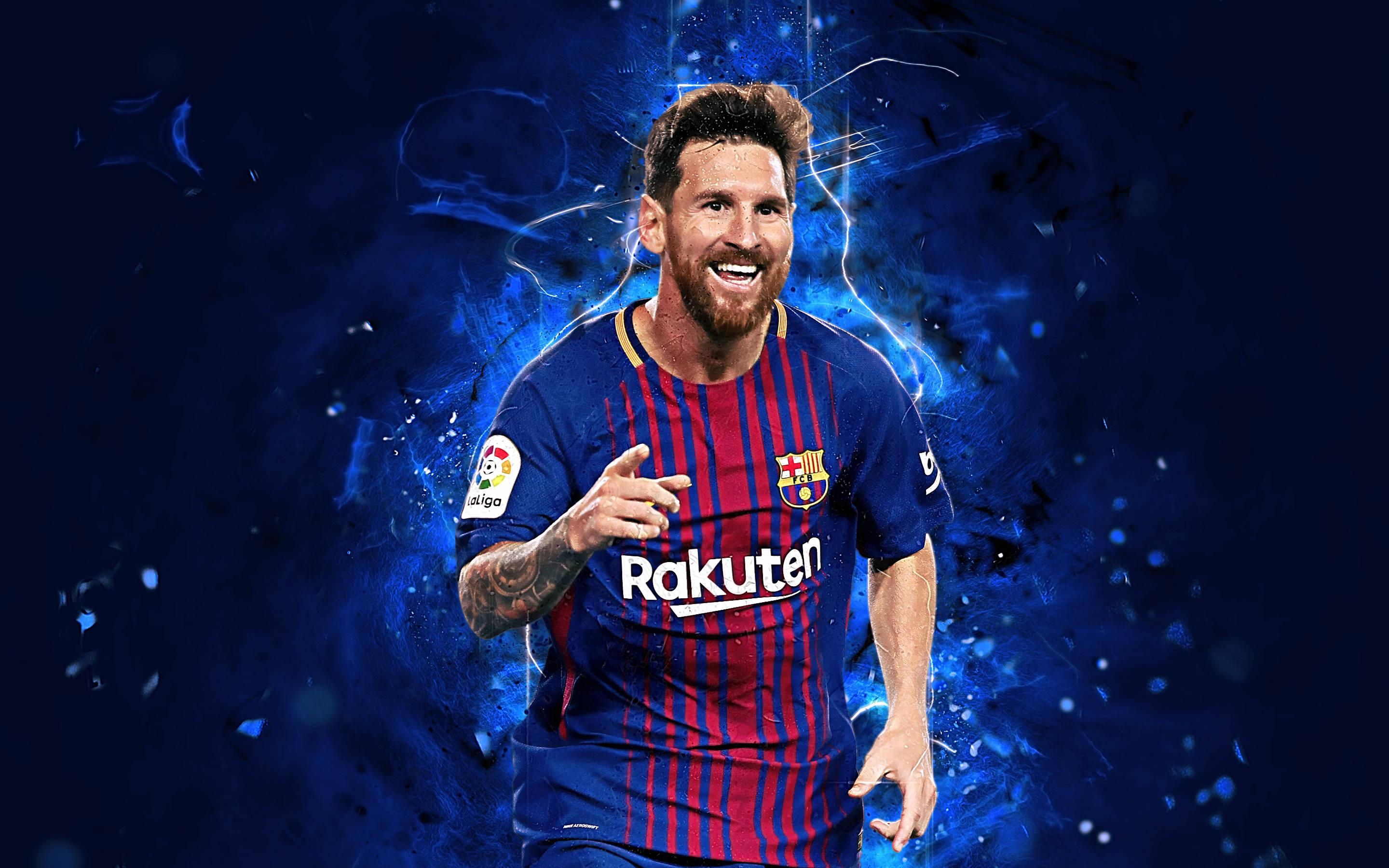 Download Smiling Lionel Messi 2020 Wallpaper