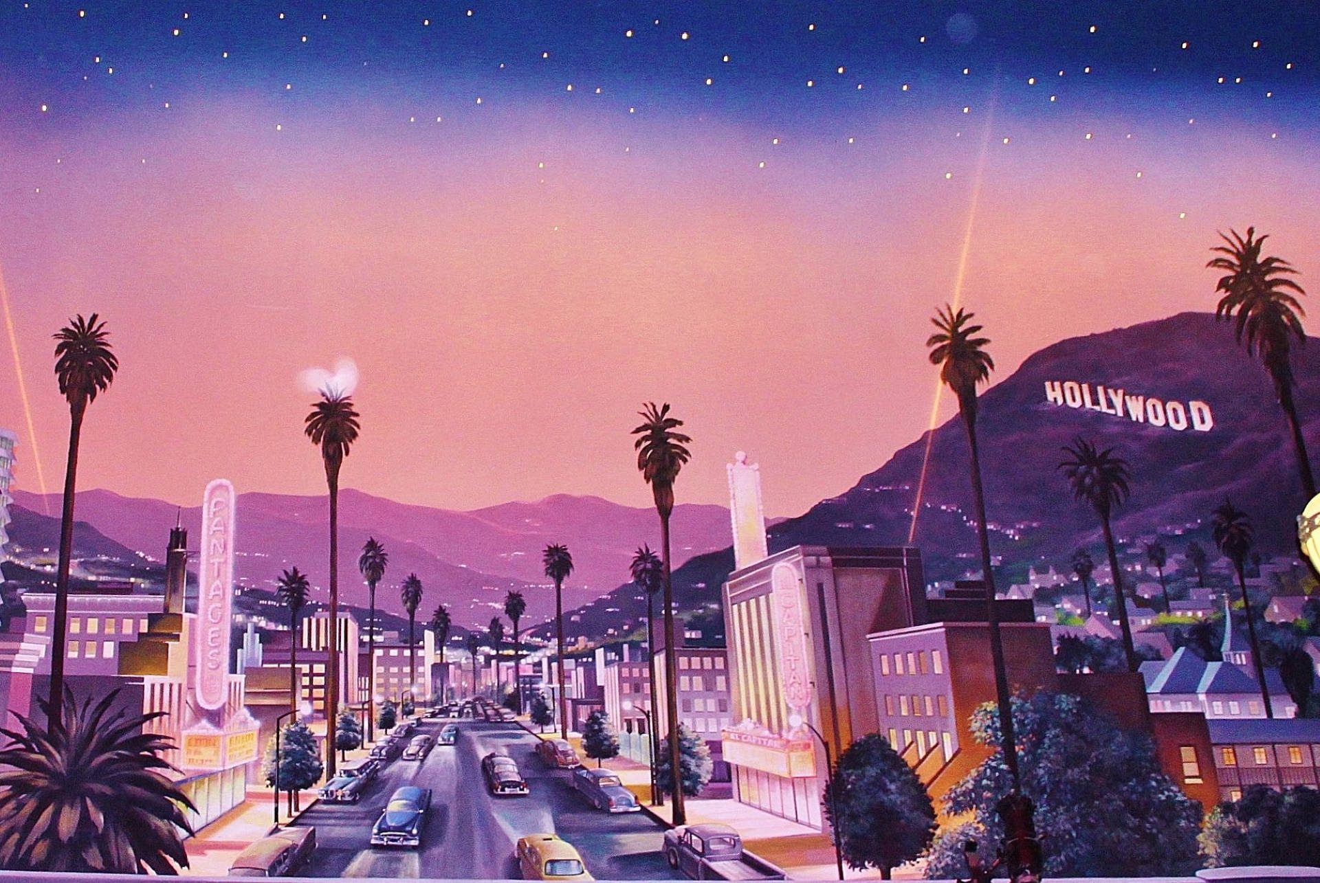 Dazzling Hollywood Graphic Art Mm1h92q3sw6rf88b Wallpaper