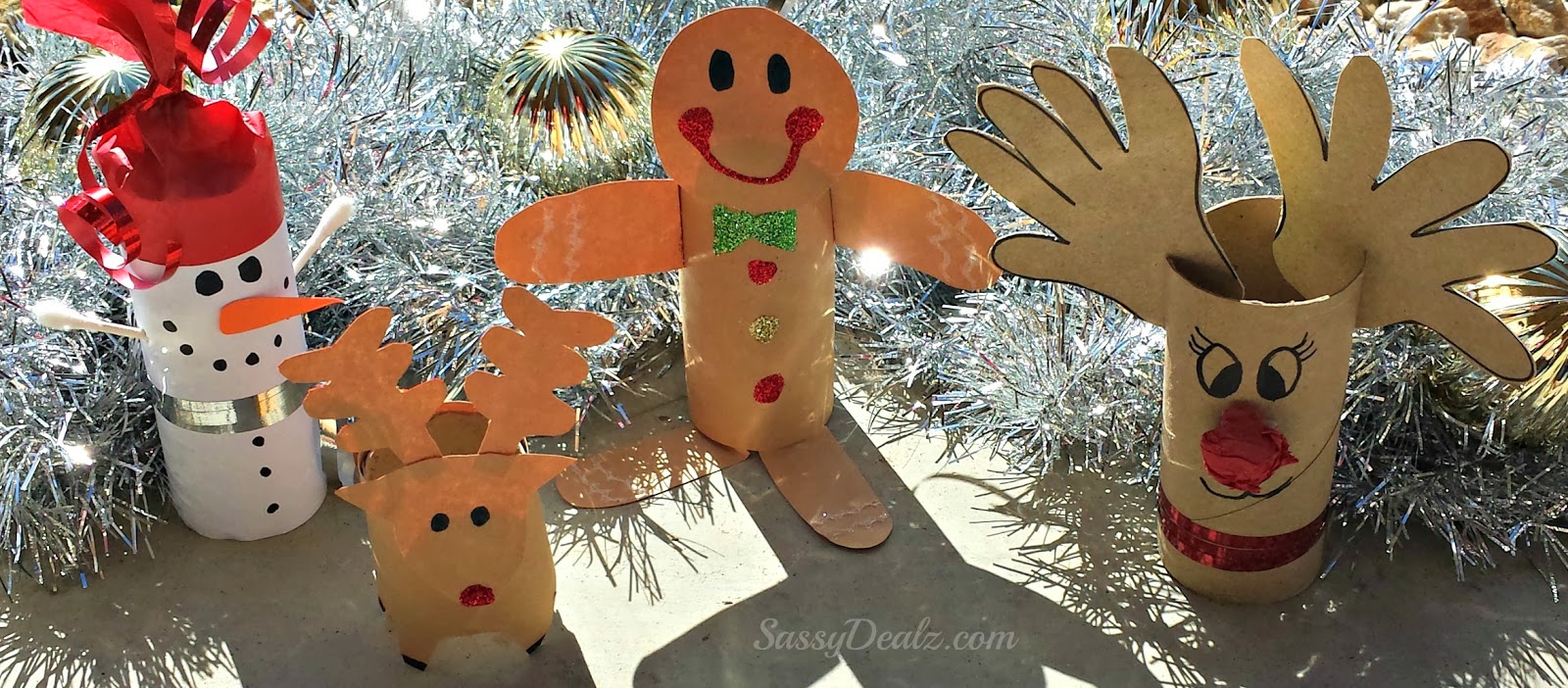 DIY Christmas Toilet Paper Roll Craft Ideas For Kids   Crafty Morning