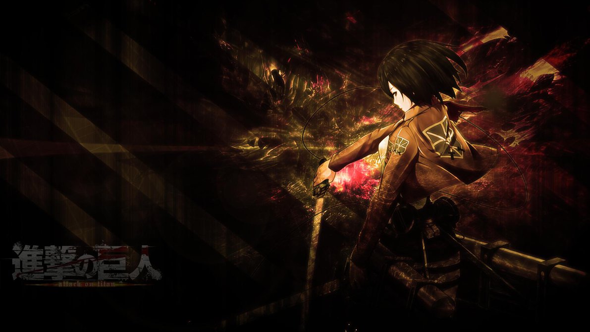 Attack On Titan Mikasa Wallpaper By Skeptec