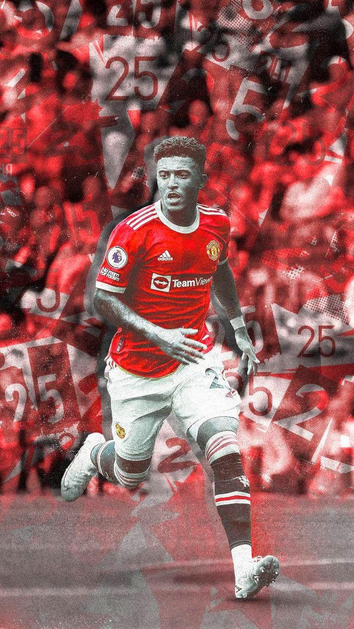 Sancho Wallpaper Ixpap In Manchester United