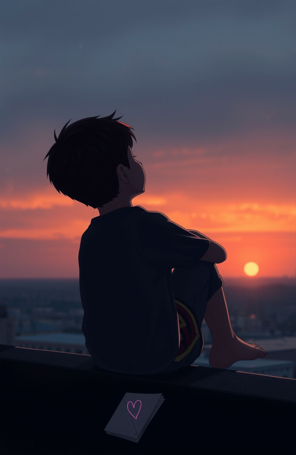Sad Boy Wallpaper Of Love