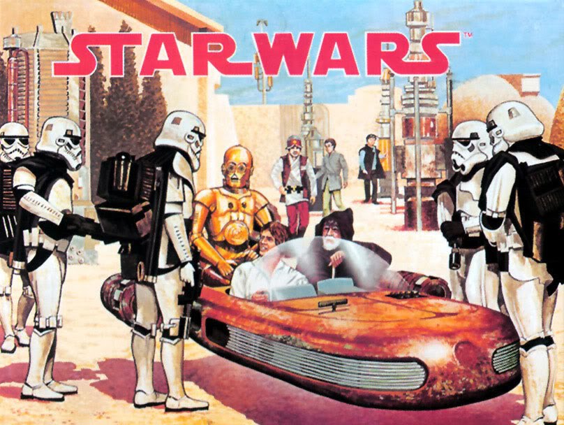 Vintage Star Wars Lunch Box Art