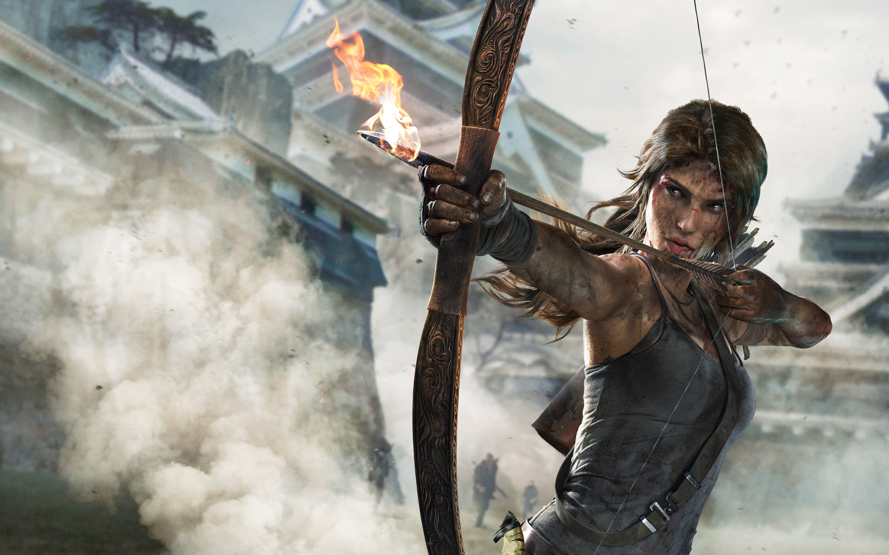 Tomb Raider Lara Croft Arco Loading