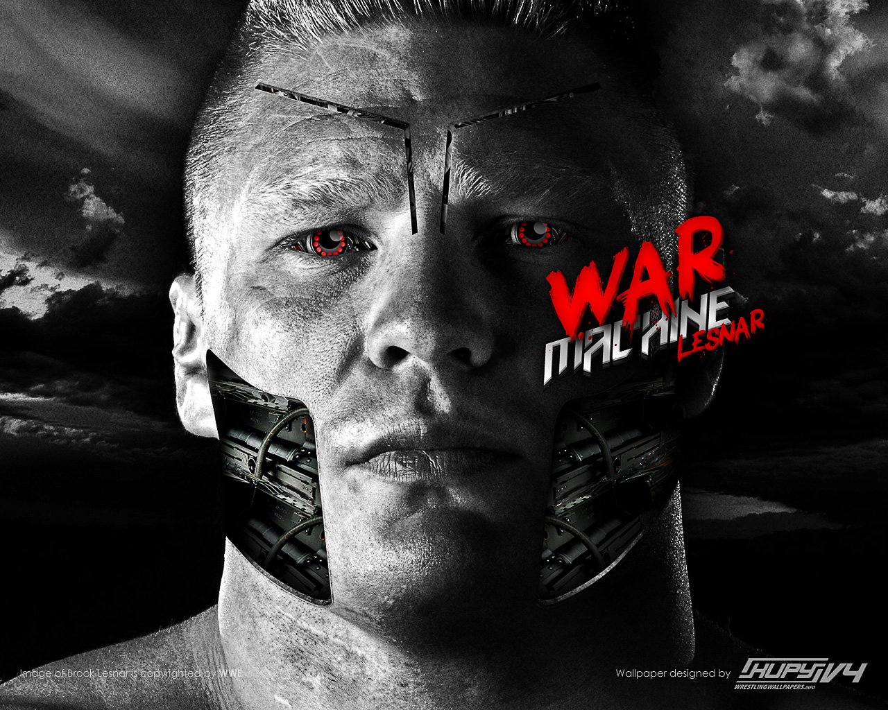 Brock Lesnar War Machine Wwe Wallpaper