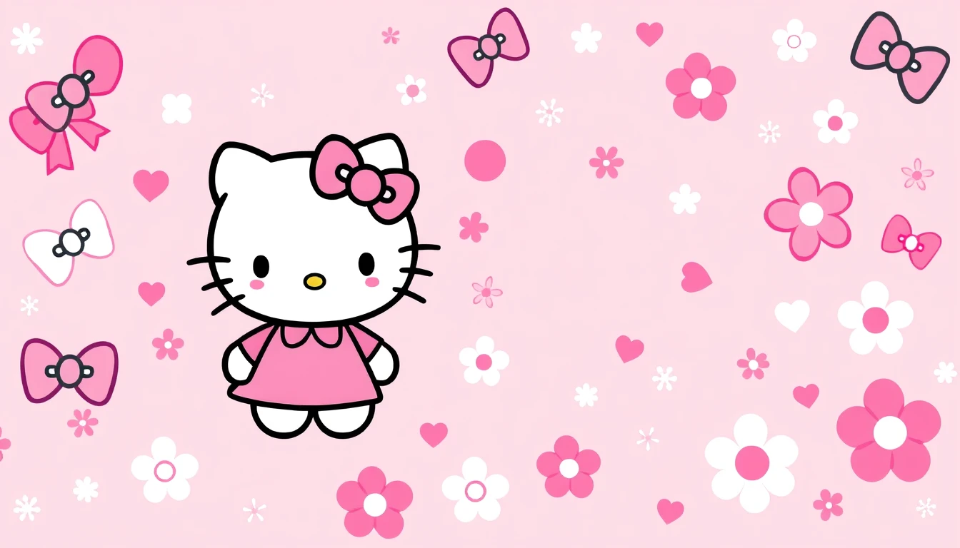 Hello Kitty Pink Wallpaper