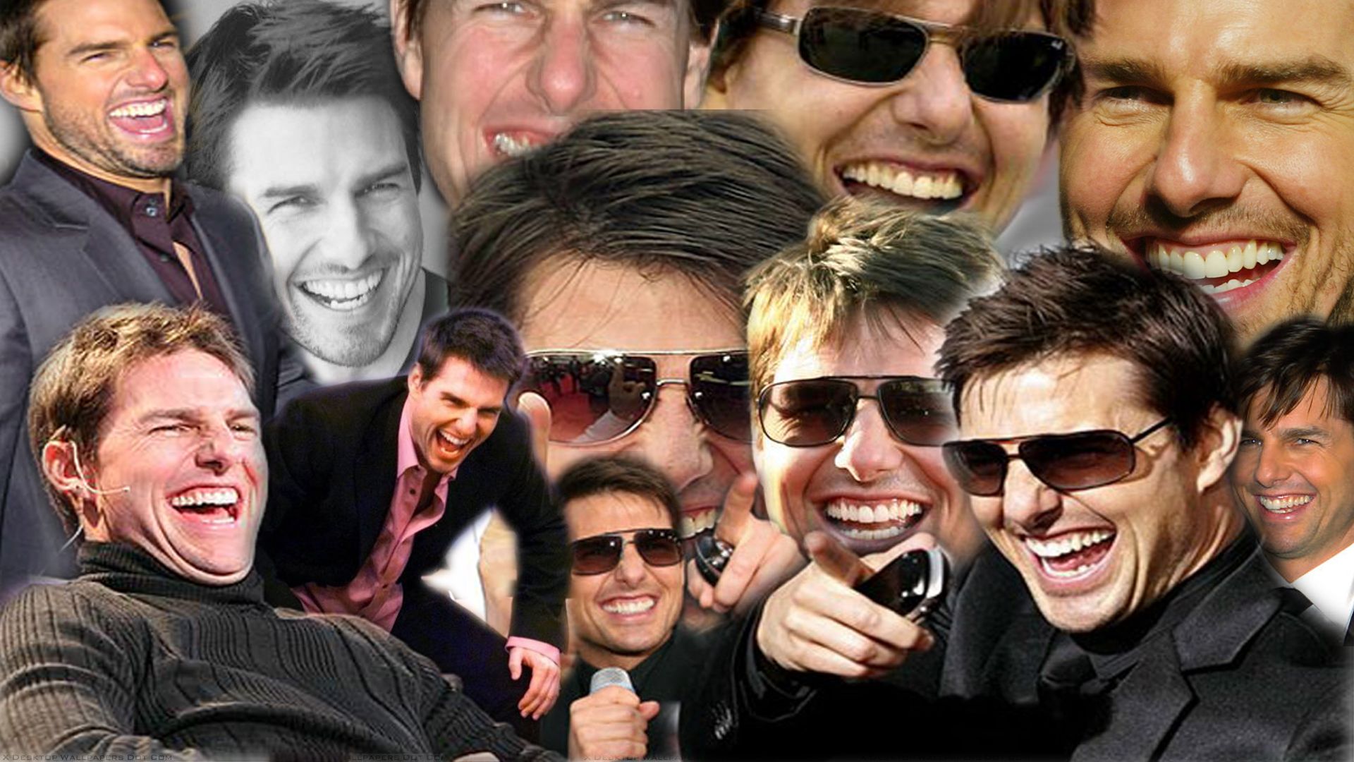 Tom Cruise Laughing HD Wallpaper 1920x1080 ID45629 Happy