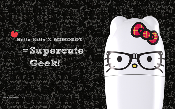 Nerd Hello Kitty Desktop Wallpaper Mimobot