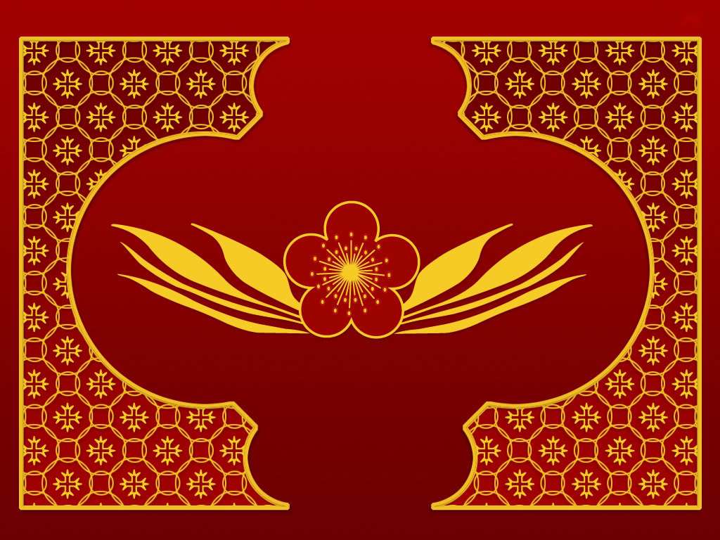 Chinese Flower Background