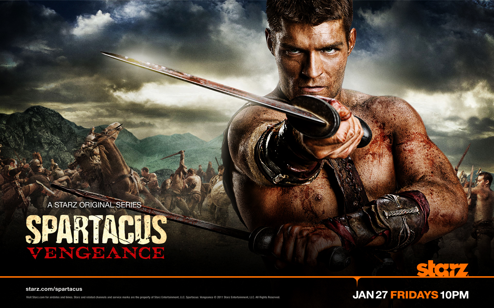 Spartacus Vengeance Characters Posters HD Wallpaper