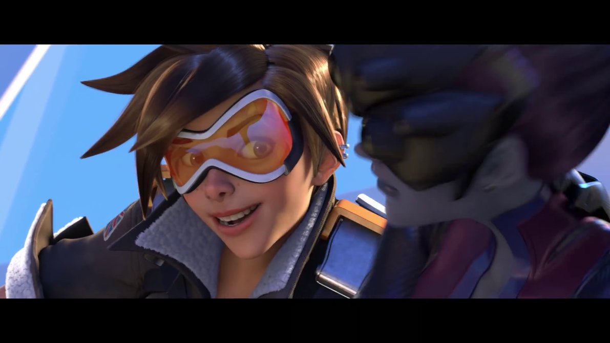 Overwatch Cinematic Tracer And Widowmaker By Iscreamer1 On