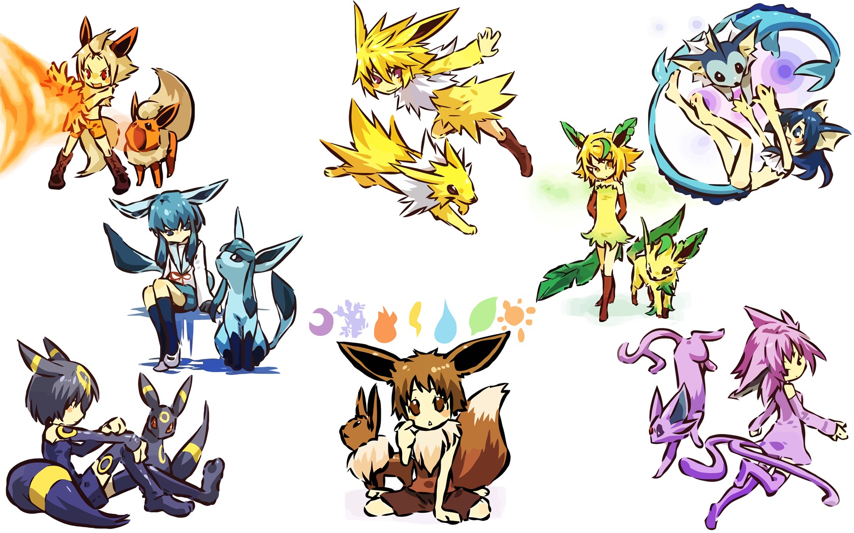 Eevee Kawaii Pokemon Sarita Wallpapers