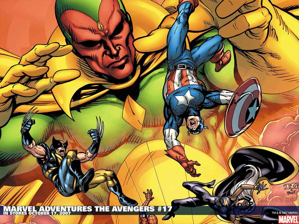 Marvel Adventures The Avengers Ics Wallpaper