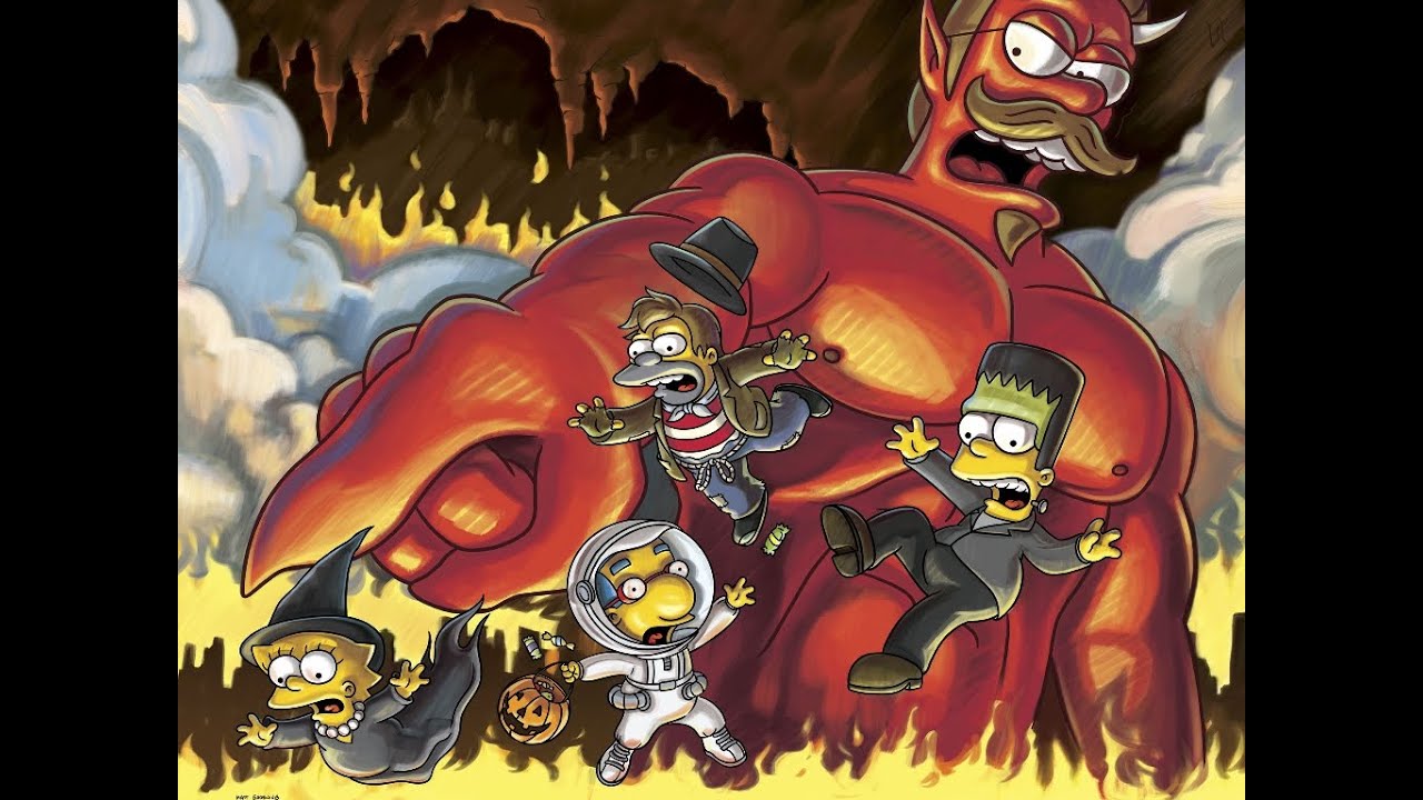 Simpsons Treehouse Of Horror Openbor 720p HD Playthrough