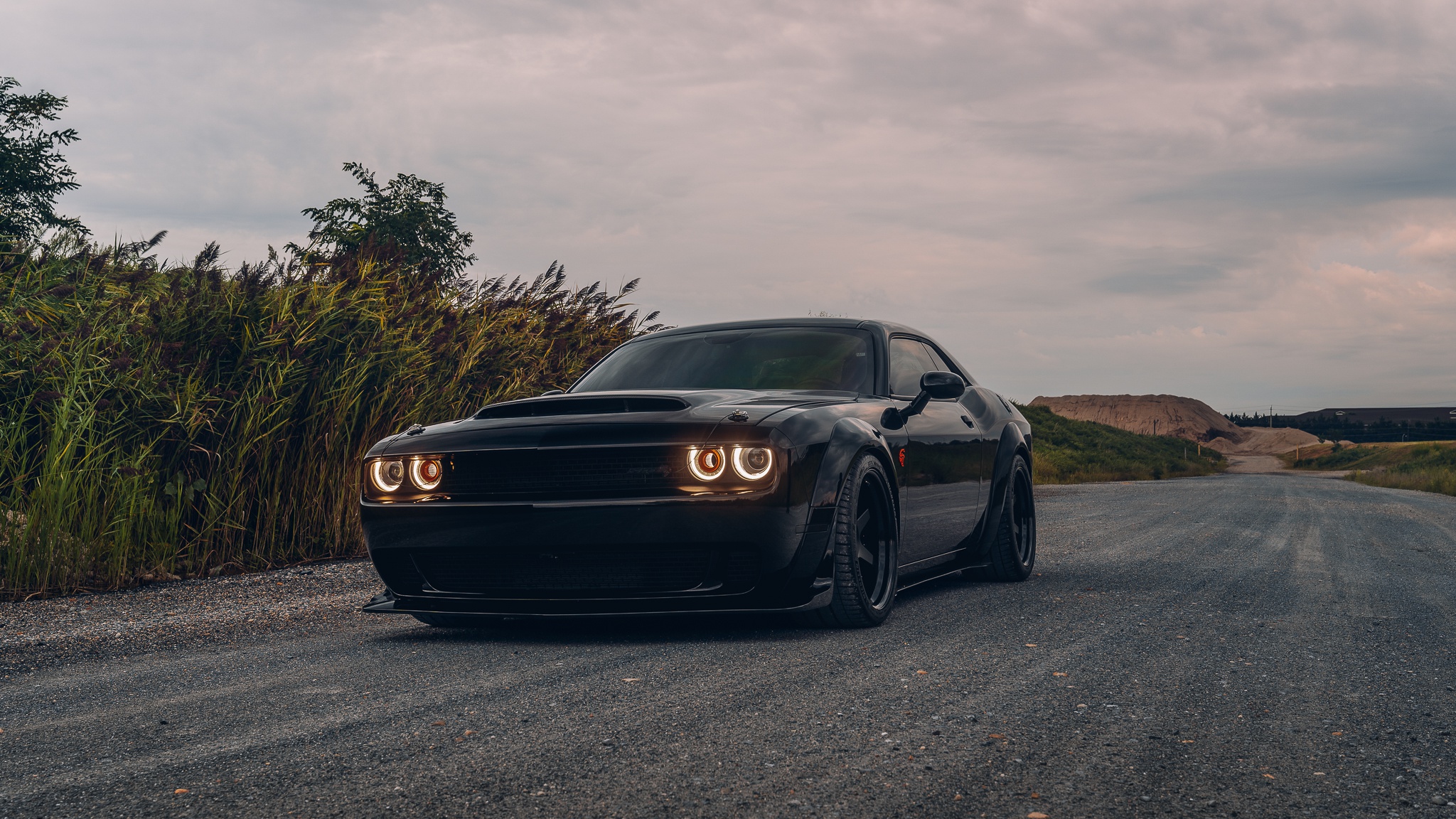 Dodge Challenger Srt Hellcat HD Muscle Wallpaper