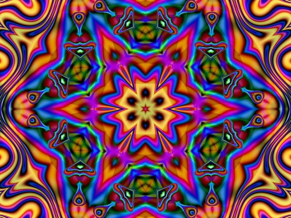 Psychedelic Wallpaper Abstract