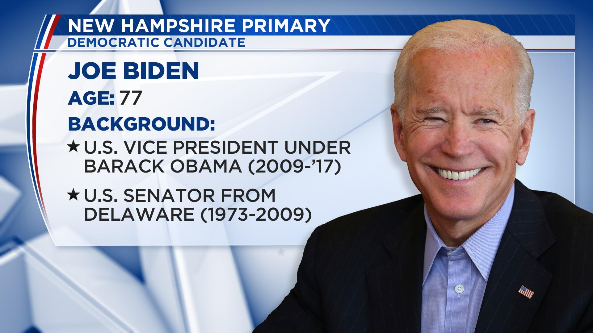 Candidate Profile Joe Biden