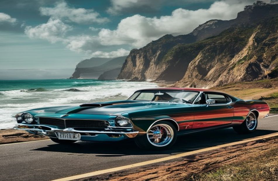 Classic Muscle Car Wallpaper