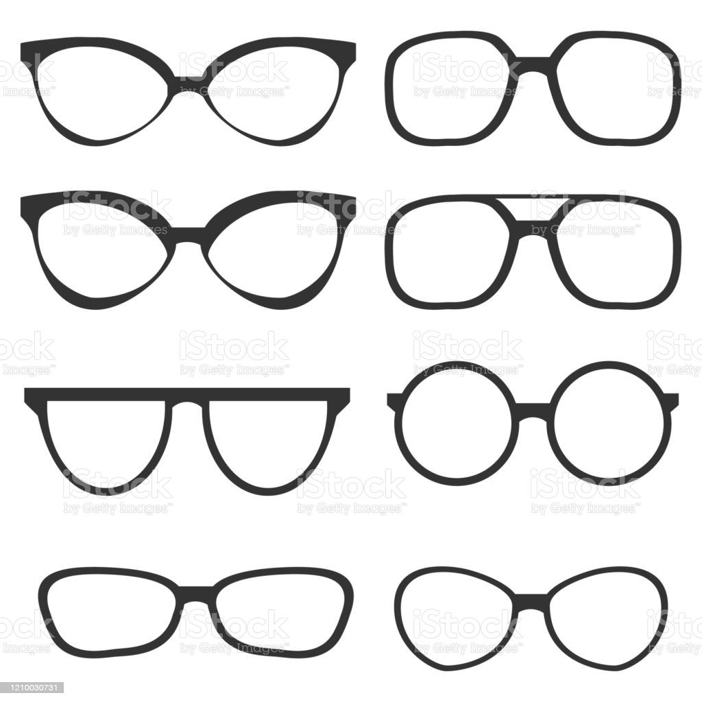 Free download Glasses Glasses Without Glass Black Eyeglass Frame Isolated On A [1024x1024] for