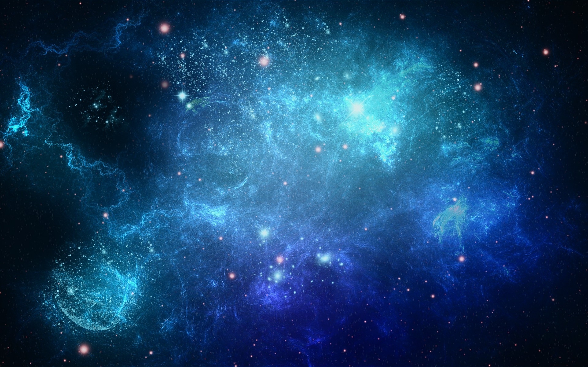 Blue Galaxy Wallpapers on WallpaperDog